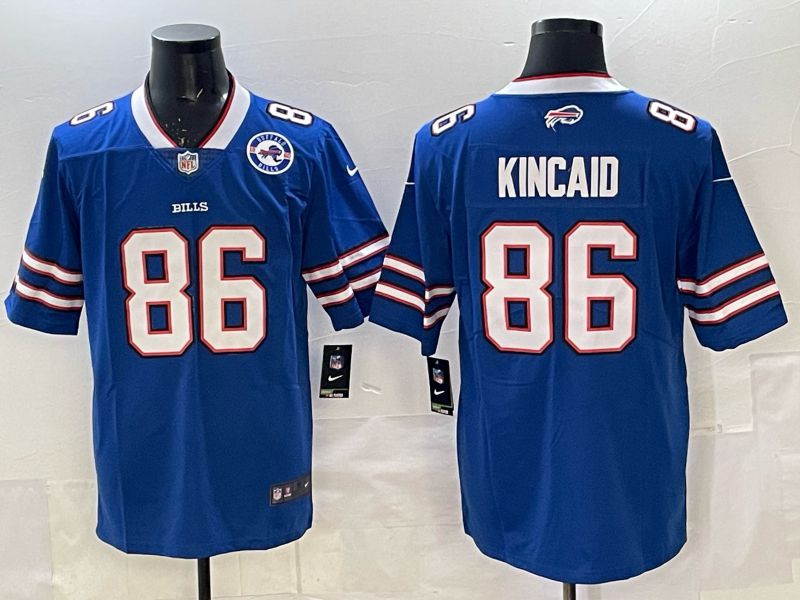 Men 2025 Buffalo Bills #86 Kincaid Blue Nike Limited NFL Jersey style 09->buffalo bills->NFL Jersey